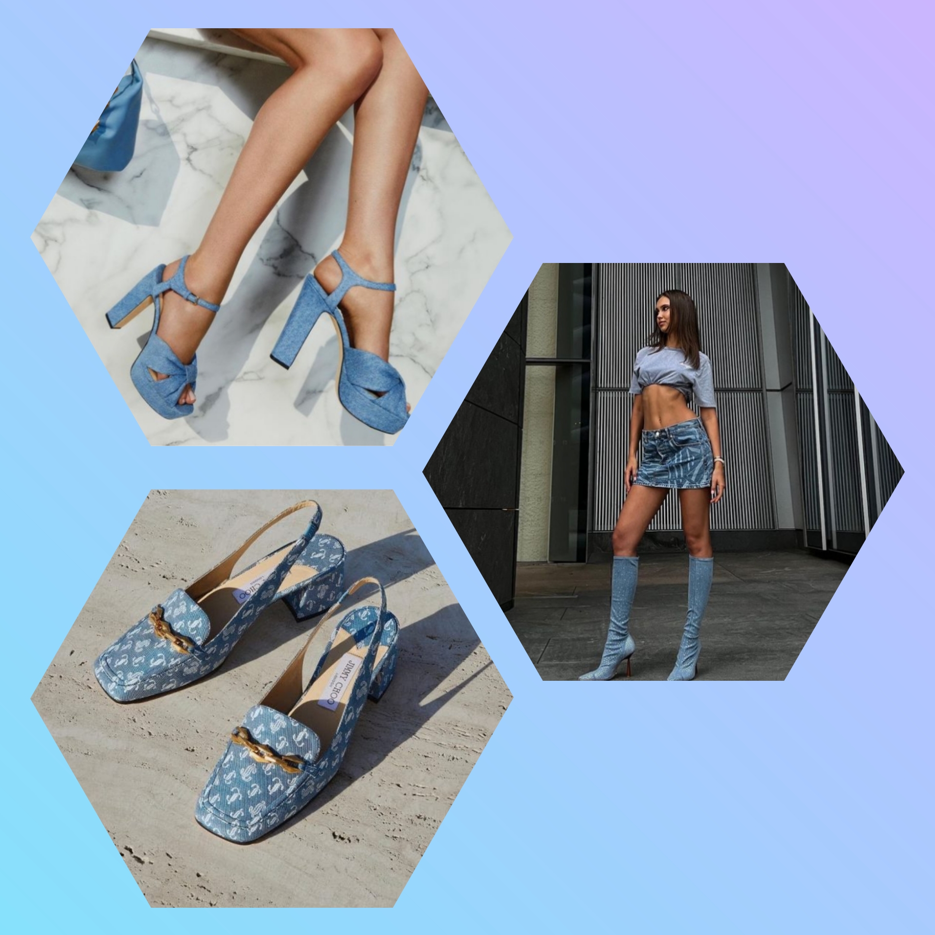 Denim shoes: Το τζιν τώρα και στα παπούτσια!