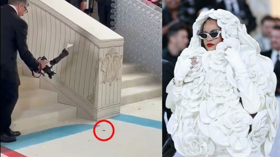 Met Gala 2023: Κατσαρίδα έγινε viral όταν περπάτησε στο κόκκινο χαλί, λίγο πριν βγει η Ριάνα