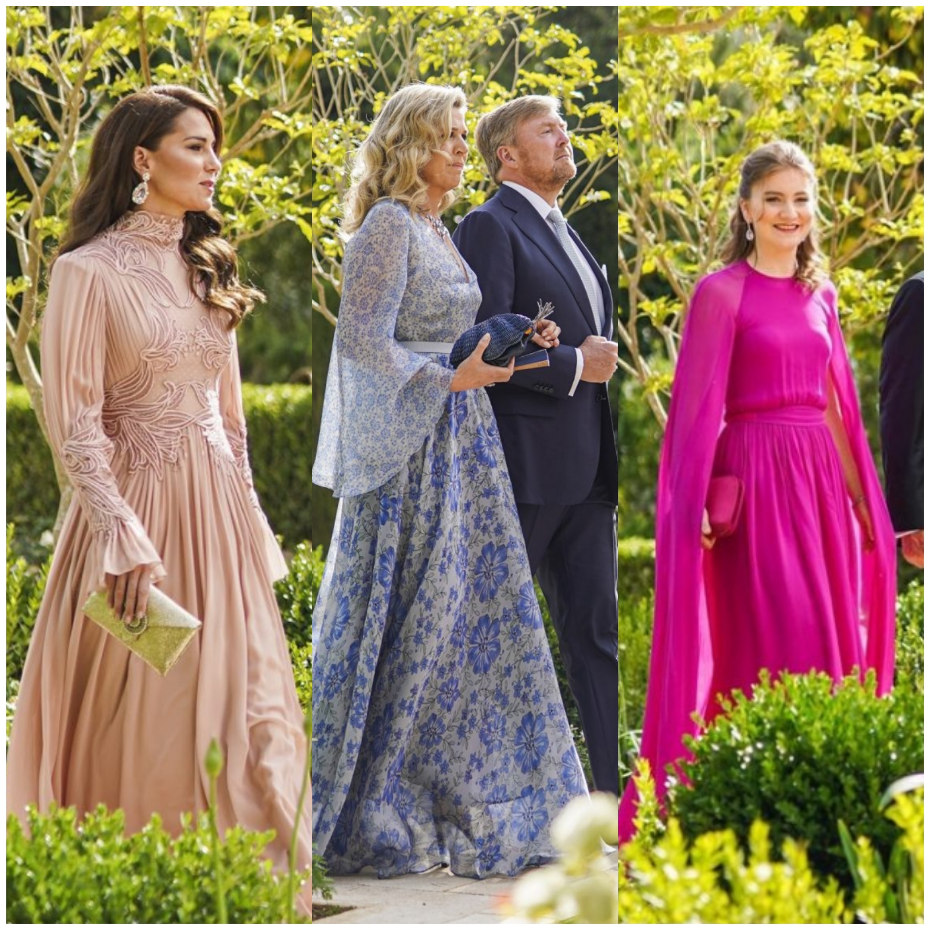 Βασιλικός γάμος Ιορδανίας: Όλες οι εμφανίσεις των γαλαζοαίματων