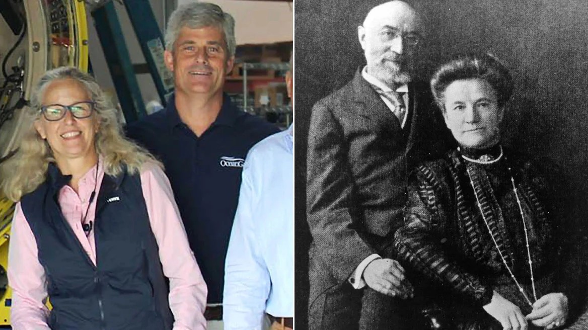 Εξαφάνιση υποβρύχιου στον Τιτανικό: Η σύζυγος του χειριστή είναι απόγονος επιβατών του θρυλικού ναυάγιου!