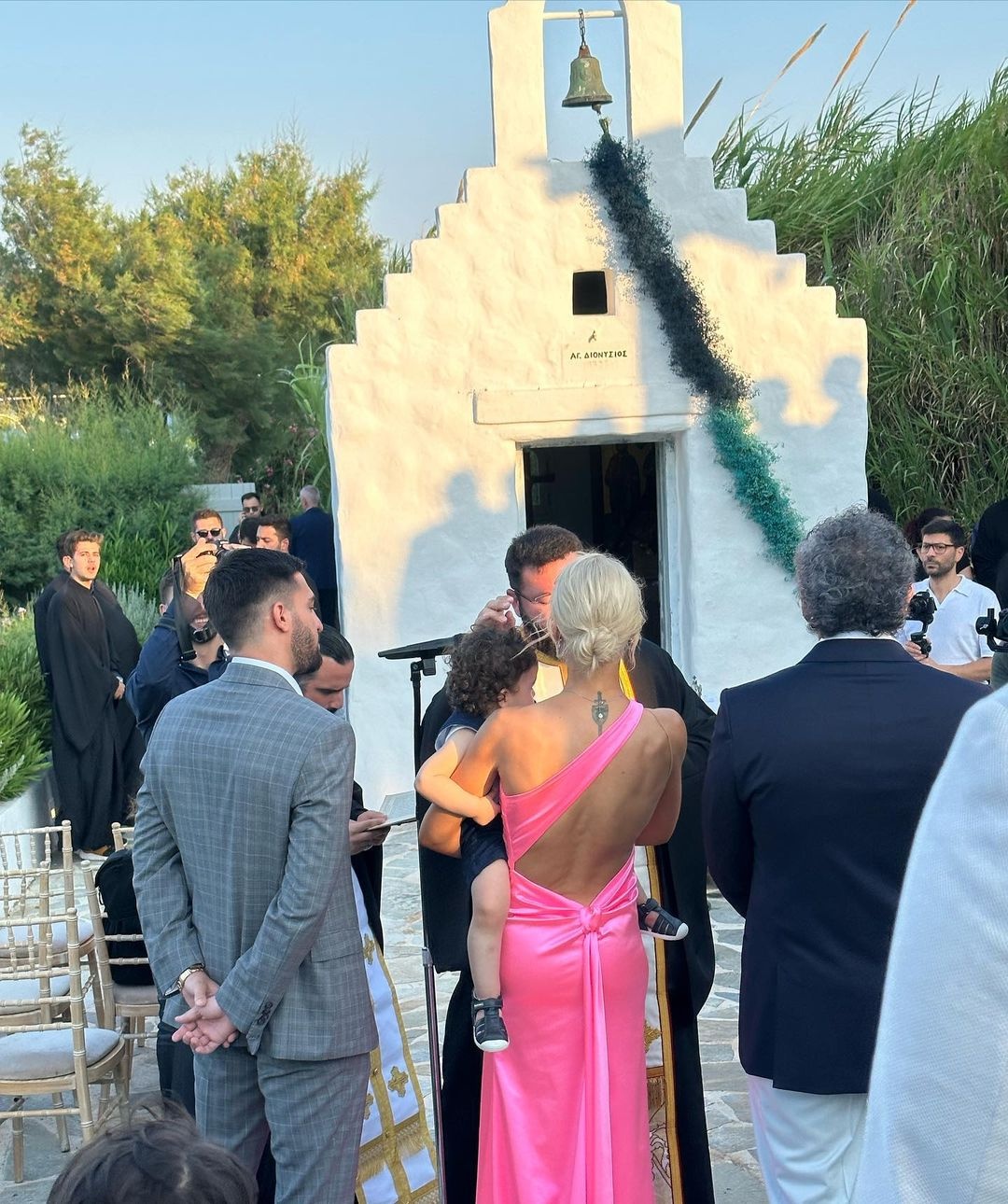 Αμαρυλλίς: Βάφτισε τον γιο της