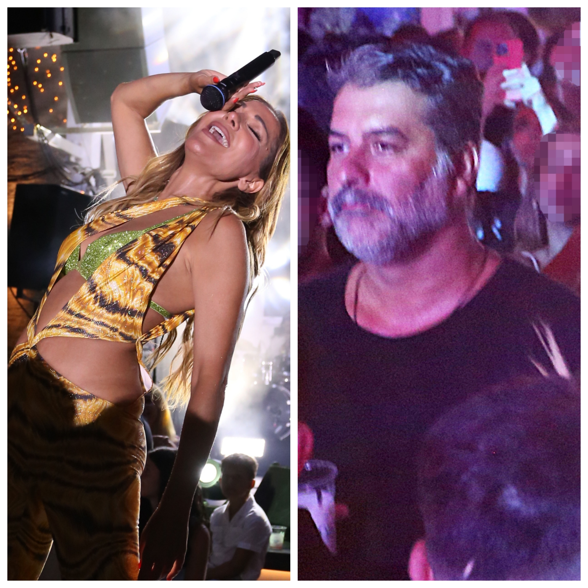 Αχώριστοι Βανδή - Μπισμπίκης! Δεν την αποχωρίστηκε ούτε σε συναυλία στα Χανιά