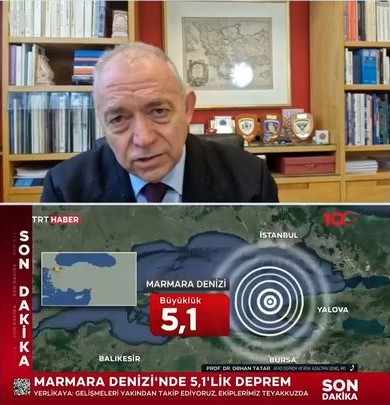 Λέκκας στην ΕΡΤ για σεισμό 5,1 Ρίχτερ στην Τουρκία: Δεν ξέρουμε ακόμα ...